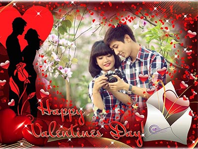 Ghép ảnh vào khung valentine online đẹp
