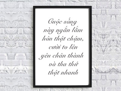 Tạo quote ảnh ấn tượng