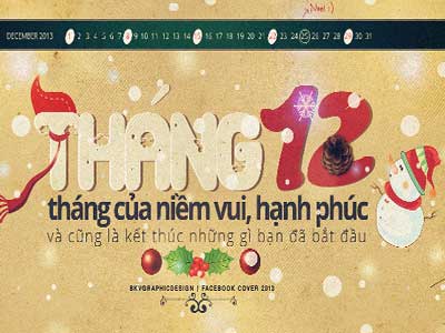 20 ảnh bìa facebook ấn tượng tháng 12 không thể bỏ qua