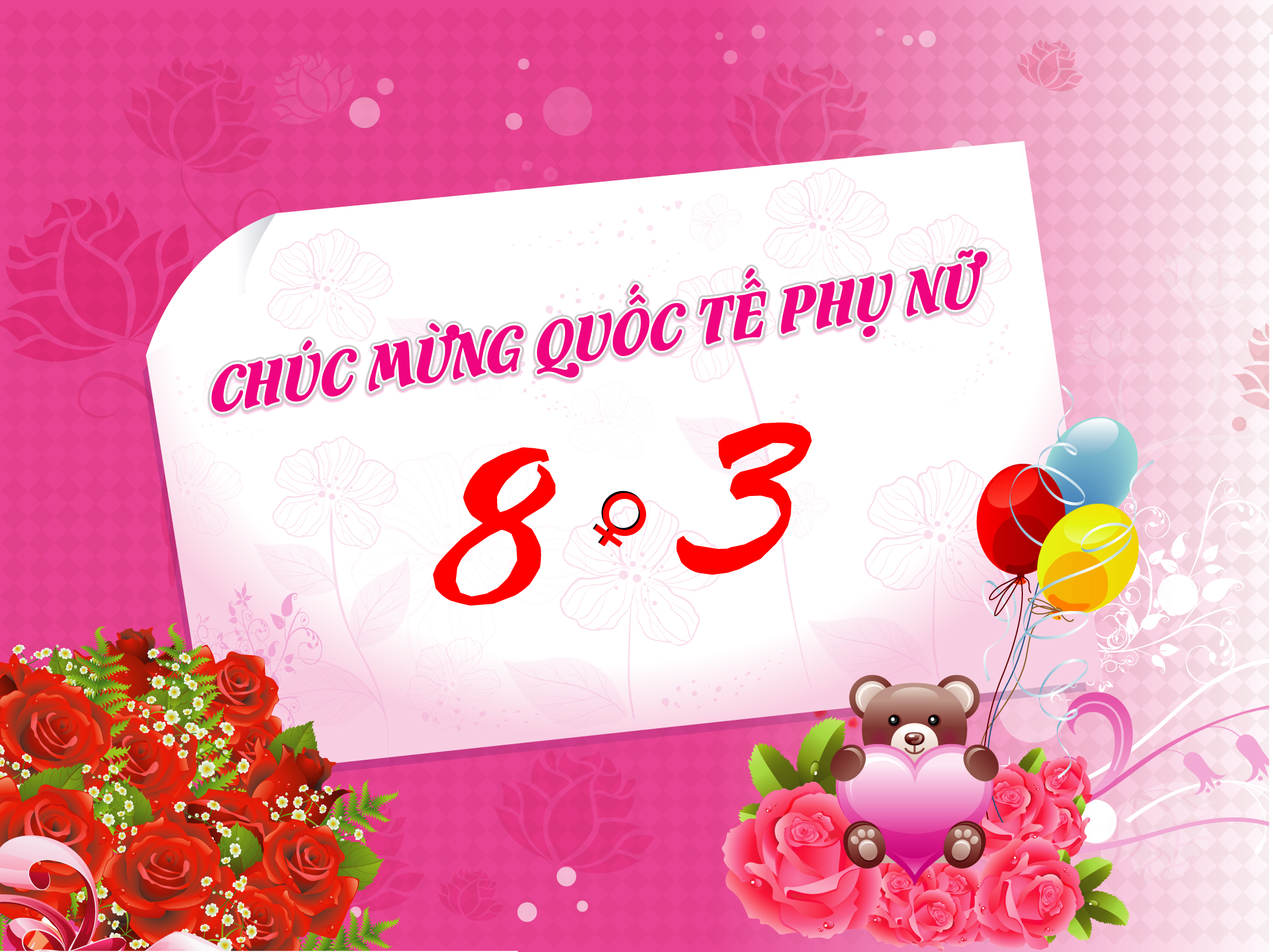 Thiệp chúc mừng 8-3 - Hình 10