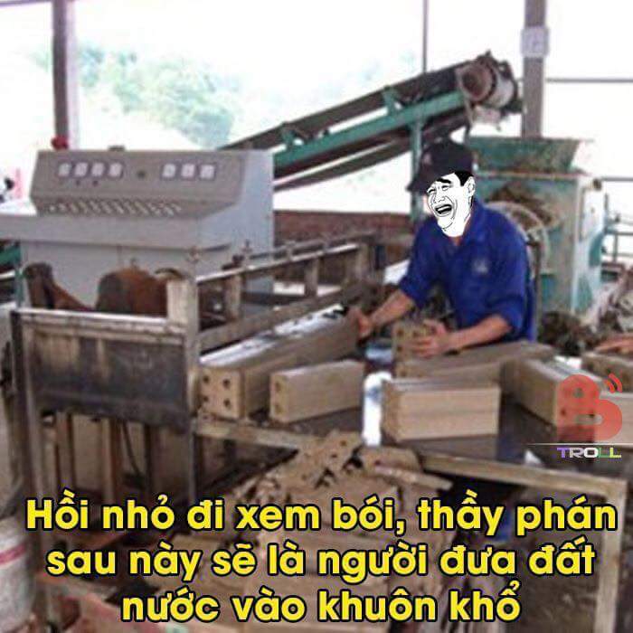 Ảnh chế hồi nhỏ thầy phán hài hước - Hình 5