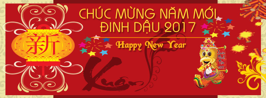 Bộ ảnh bìa facebook chúc mừng tết đinh dậu 2017 ấn tượng - Hình 13