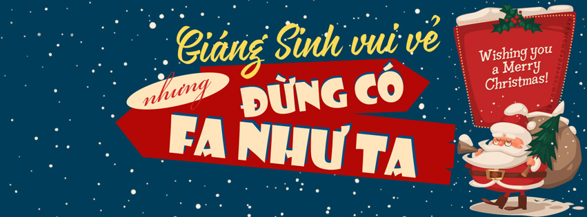 Những ảnh bìa facebook giáng sinh dễ thương không thể bỏ qua - Hình 10