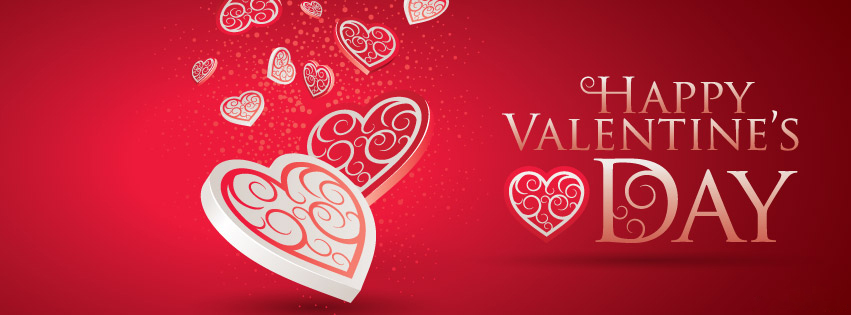 Ảnh bìa facebook valentine trang trí ngày 14/2 đẹp - Hình 6