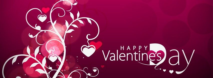 Ảnh bìa facebook valentine trang trí ngày 14/2 đẹp - Hình 8