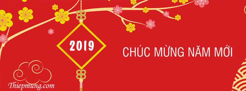 Ảnh bìa tết 2019 đẹp lung linh cho facebook - Hình 2