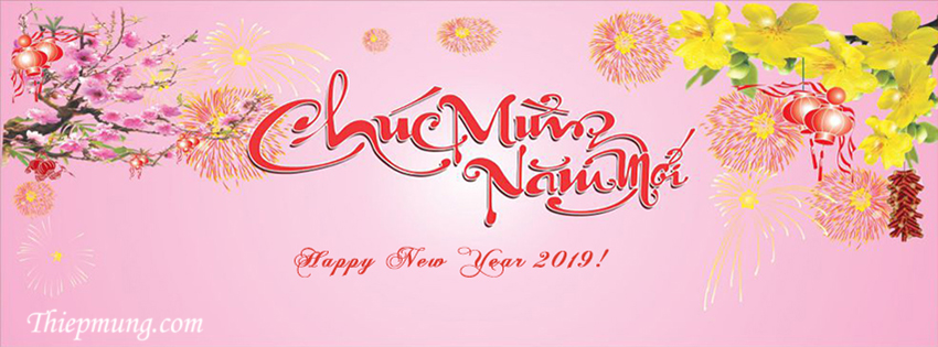 Ảnh bìa tết 2019 đẹp lung linh cho facebook - Hình 3