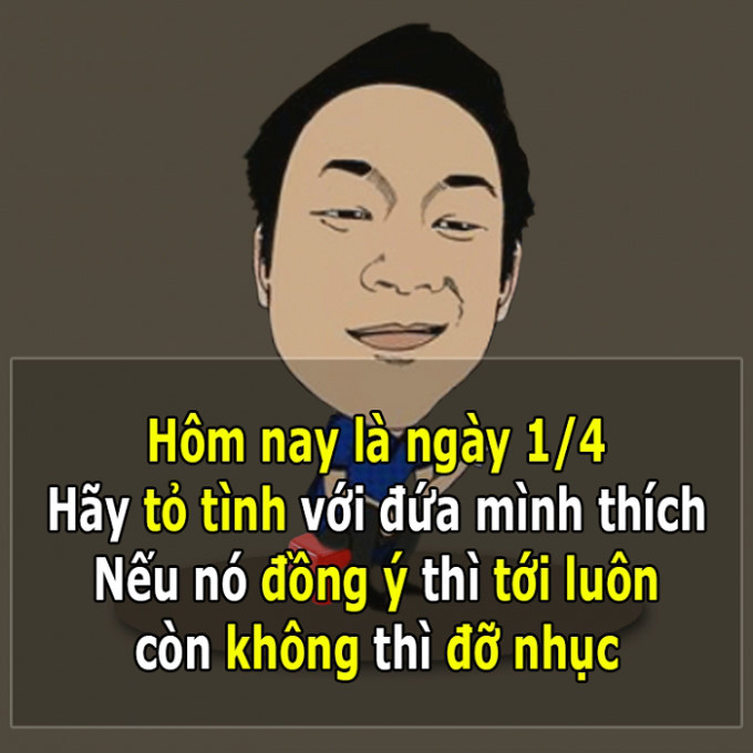 Ảnh chế cá tháng Tư  bá đạo - Hình 1