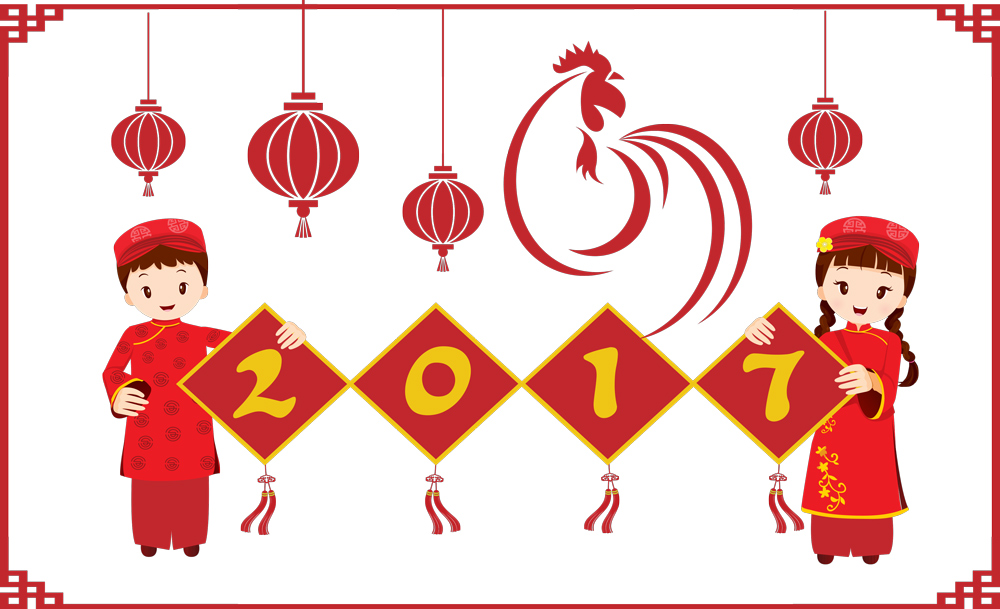 Bộ thiệp chúc mừng năm mới 2017 đẹp và độc đáo - Hình 15