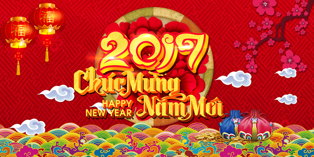 Bộ thiệp chúc mừng năm mới 2017 đẹp và độc đáo - Hình 5