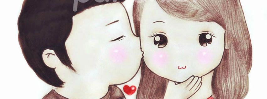 16 ảnh bìa facebook chibi dễ thương ngộ nghĩnh - Hình 13