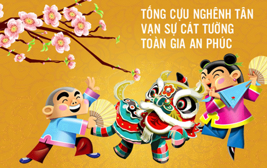 Hình nền chúc tết nguyên đán 2019 ấn tượng - Hình 10