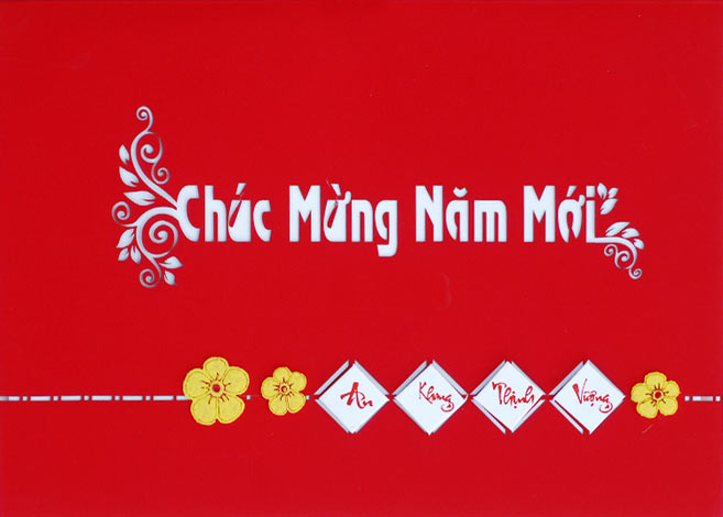 Bộ thiệp chúc tết độc đáo ấn tượng - Hình 28