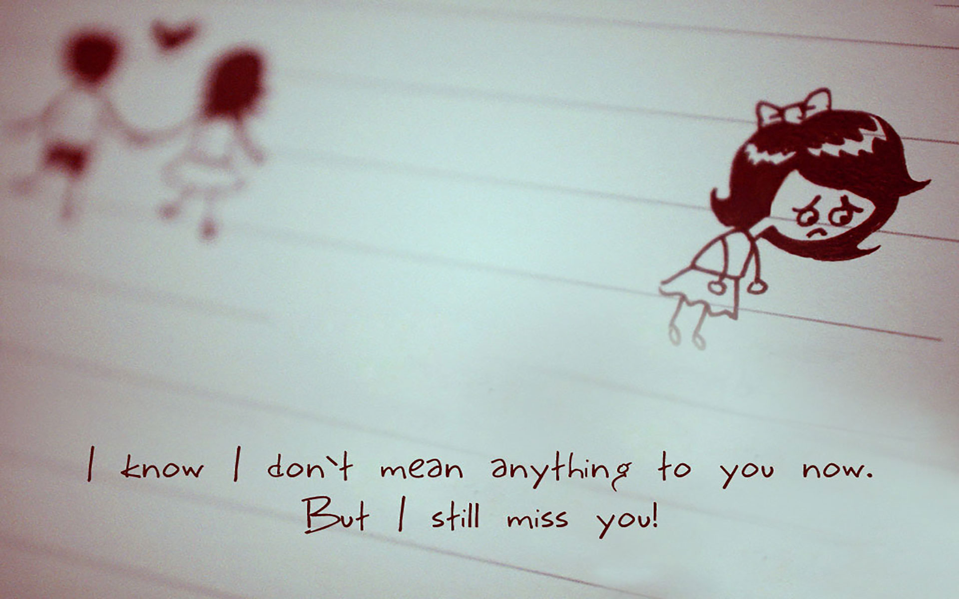 Hình nền tâm trạng I miss you - Hình 10