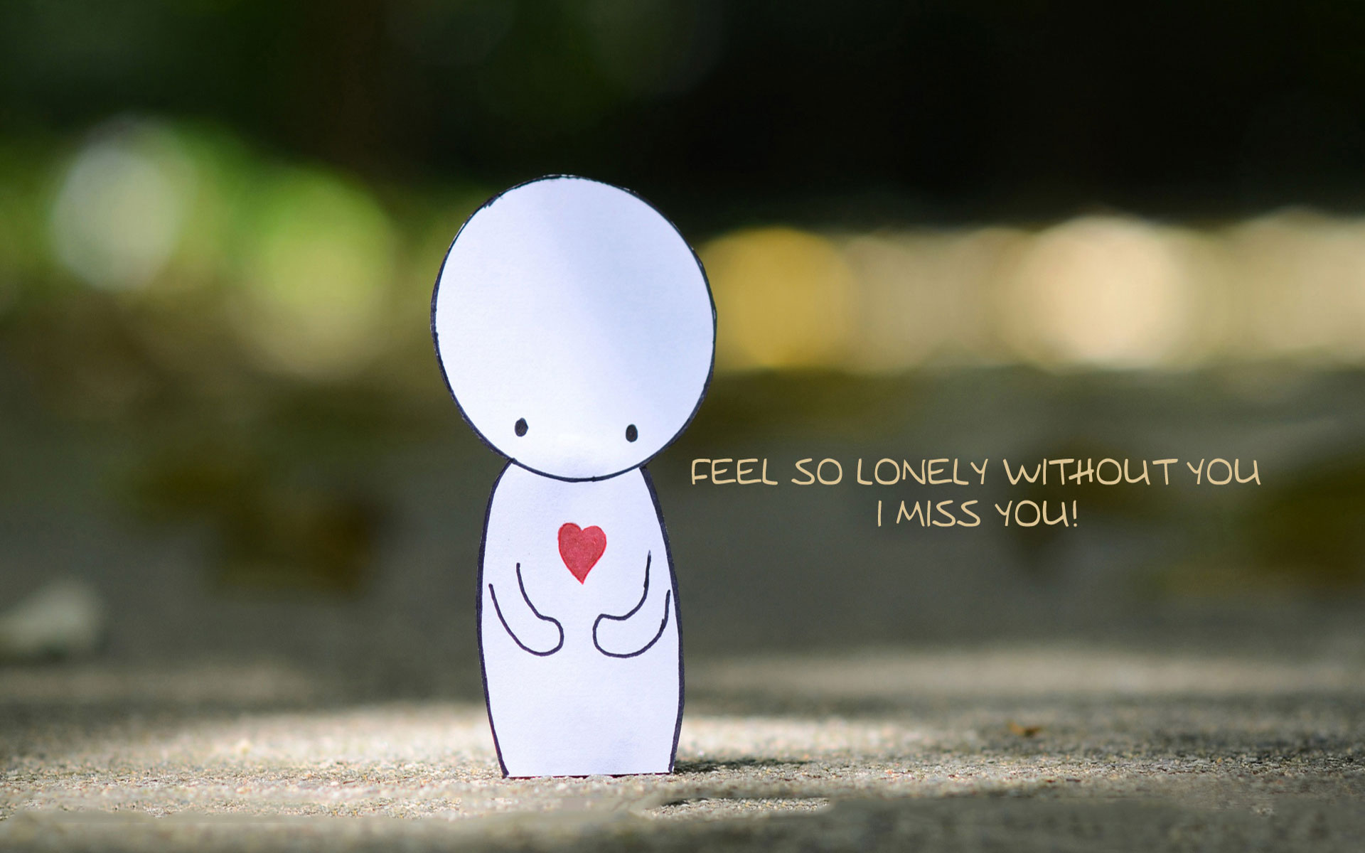 Hình nền tâm trạng I miss you - Hình 8