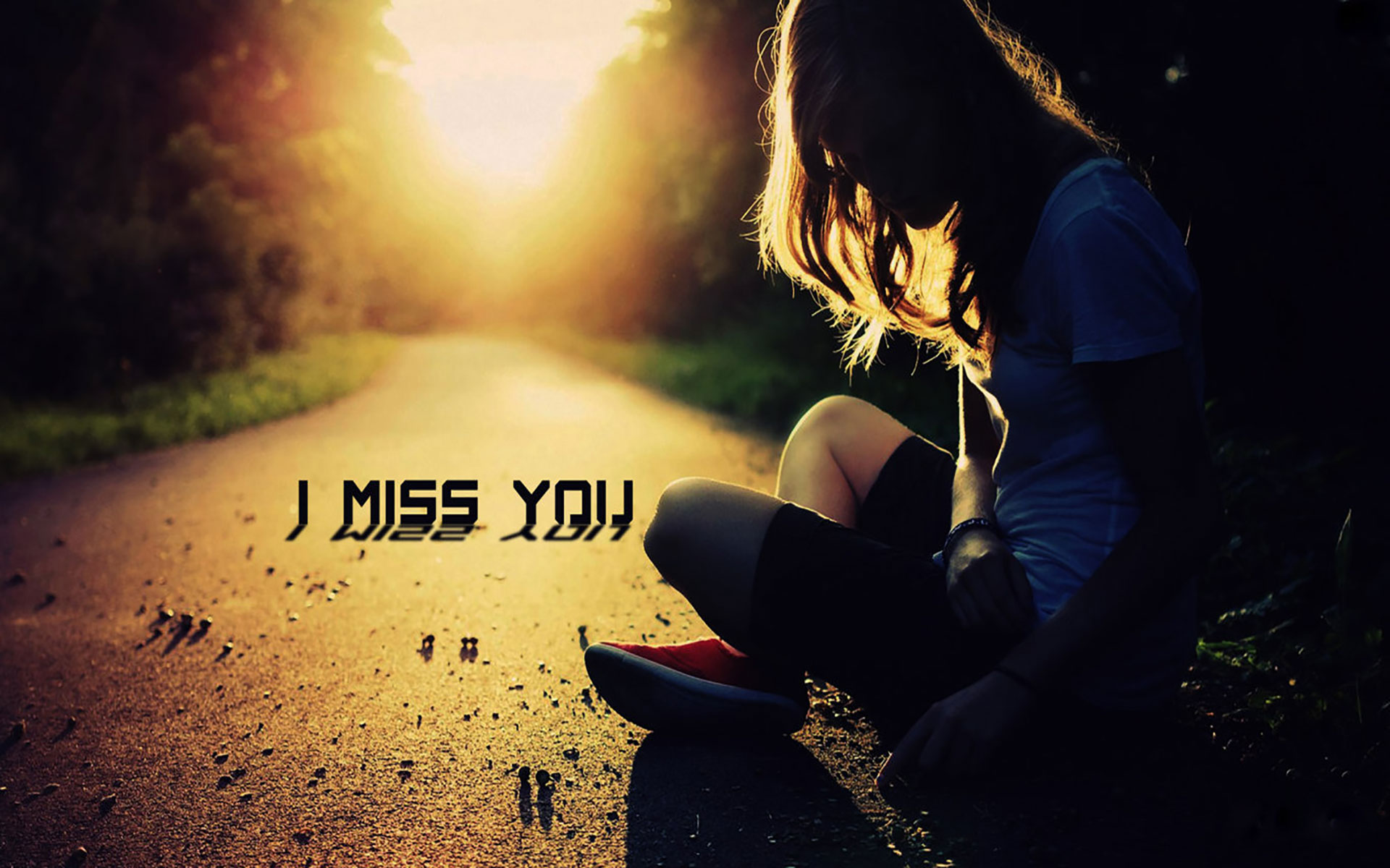 Hình nền tâm trạng I miss you - Hình 4