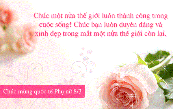 Thiệp chúc mừng 8-3 - Hình 3