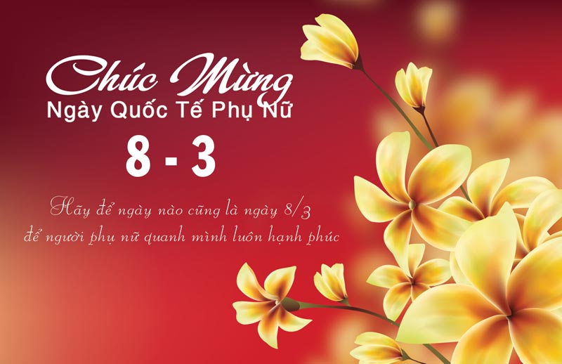 Bức thiệp chào mừng quốc tế phụ nữ 8 tháng 3 ý nghĩa - Hình 20