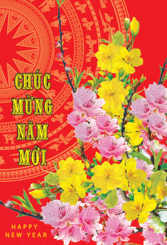 Bộ thiệp chúc mừng năm mới độc đáo - Hình 18