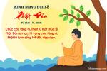 Kính mừng Phật Đản - Thiệp mừng Lễ Phật đản mới nhất 2024