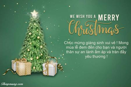 Thiệp chúc mừng Giáng sinh Noel đẹp mới nhất 2023