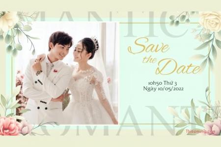 Tạo video cưới Save the Date với ảnh của bạn