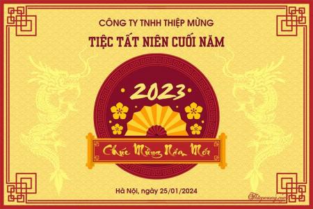 Tạo banner sự kiện năm mới 2024 online