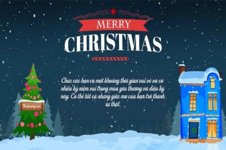 Thiệp video Giáng sinh vui với ông già Noel