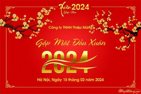 Tạo banner sự kiện Tết Giáp Thìn 2024