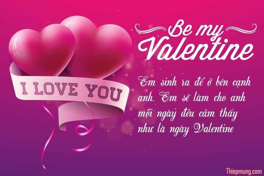 Tạo thiệp Valentine cho ngày lễ tình nhân 14/2