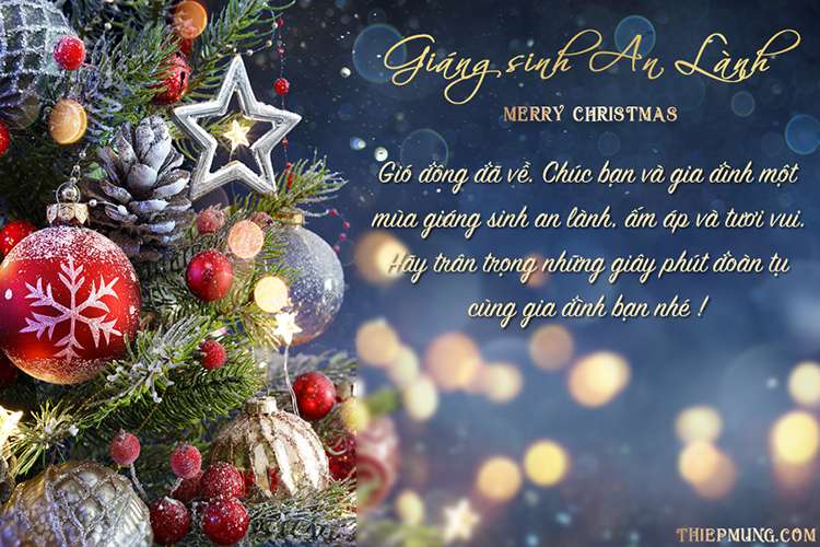 Viết thiệp giáng sinh - Tạo thiệp Merry Christmas lấp lánh ý nghĩa